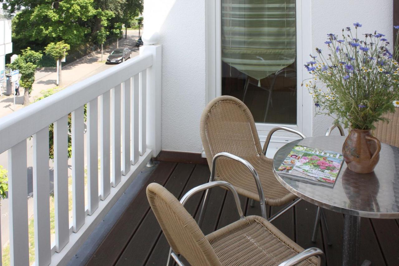 Villa Laetitia Fewo 16 - Strandnah, Balkon Binz Exteriör bild