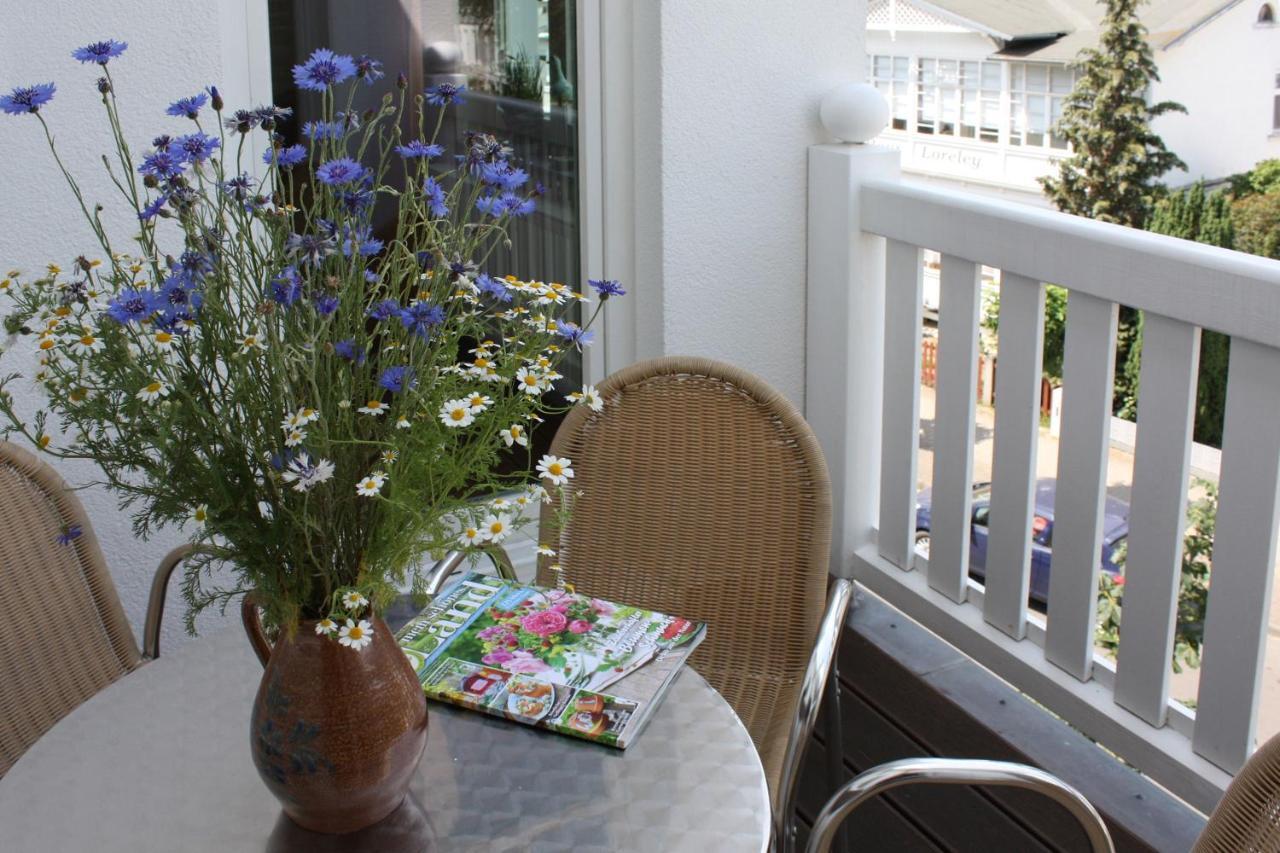 Villa Laetitia Fewo 16 - Strandnah, Balkon Binz Exteriör bild